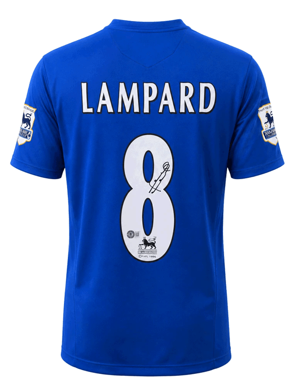 Didier Drogba & Frank Lampard Signed Chelsea Jerseys (Dual Framed)