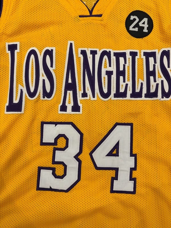 Shaquille O'Neal Signed Los Angeles Lakers CUSTOM Jersey (BECKETT)