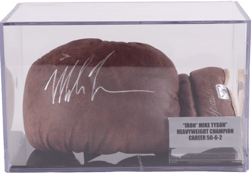 Mike Tyson Signed Vintage Boxing Glove (PSA)