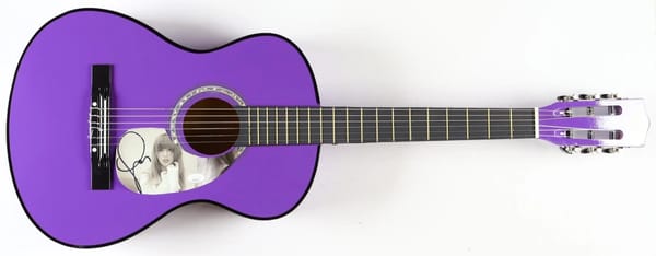 Taylor Swift Signed Acoustic Guitar (JSA)