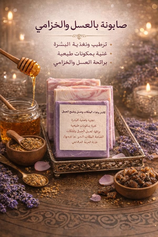 Honey Soap with Lavender
