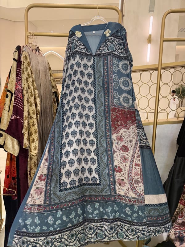 Micro Velvet Kaftan