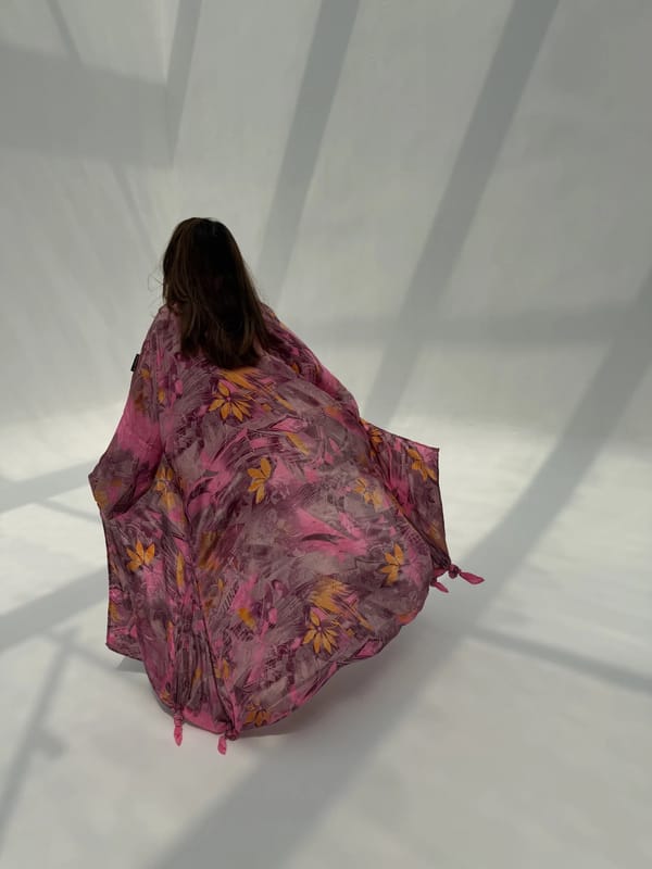 Silk Abaya C28
