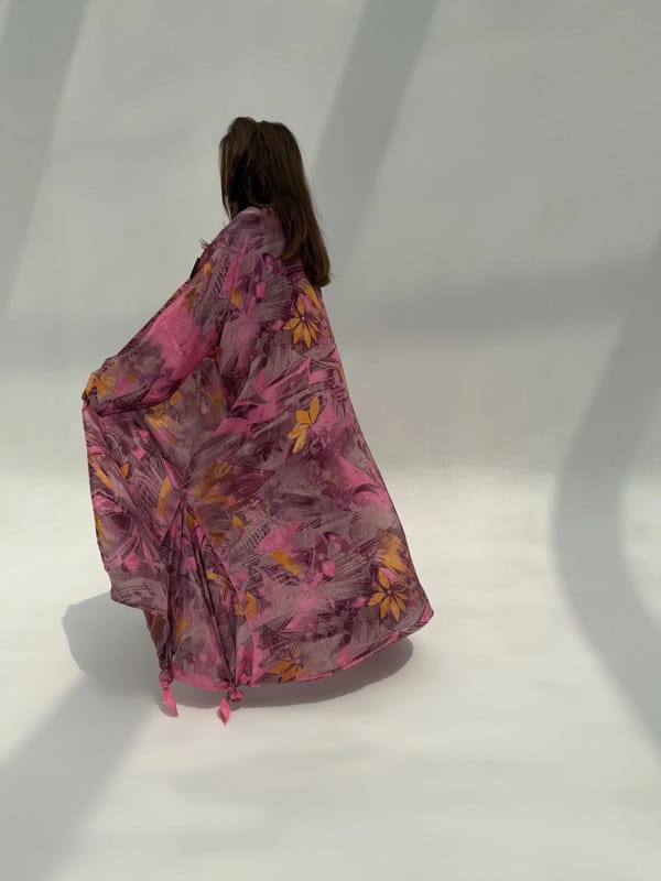 Silk Abaya C28