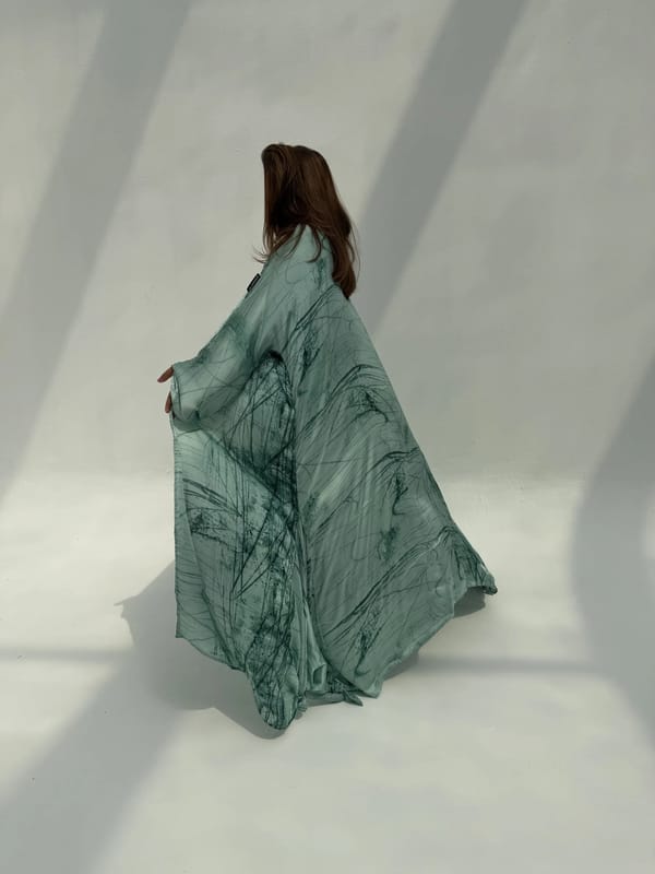 Silk Abaya C35