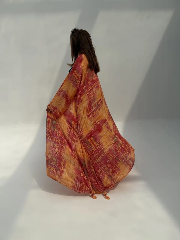 Silk Abaya C33