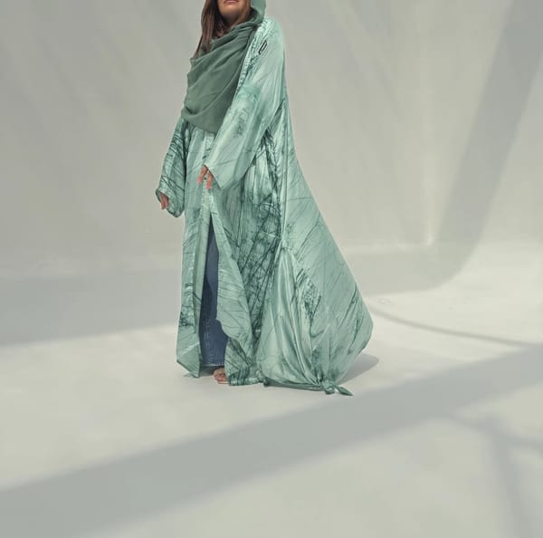 Silk Abaya C35
