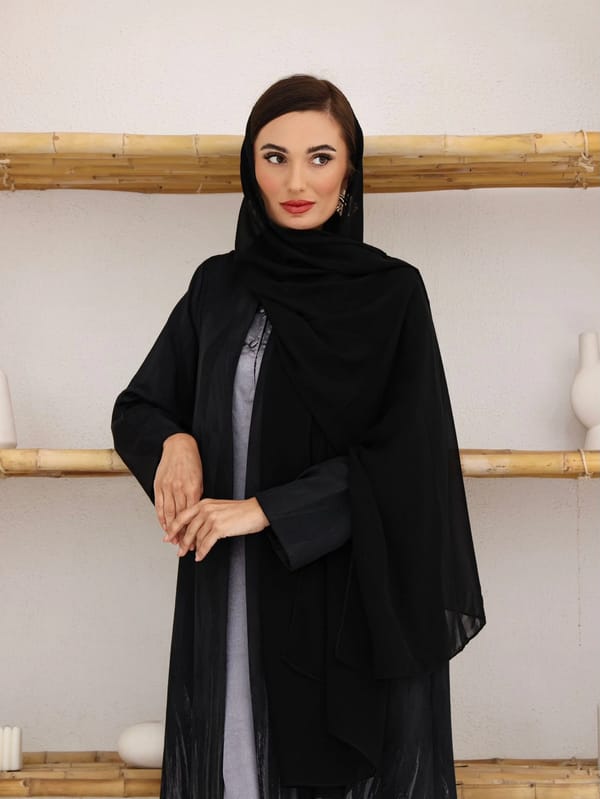 Women’s Lightweight Practical Abaya – Daily Modest Wear | WB656