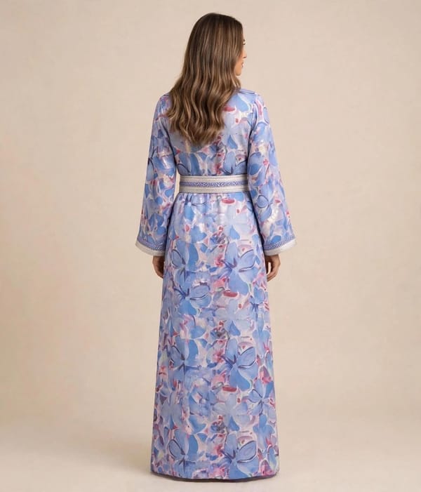 Clipped Jacquard Chiffon W/Metallic