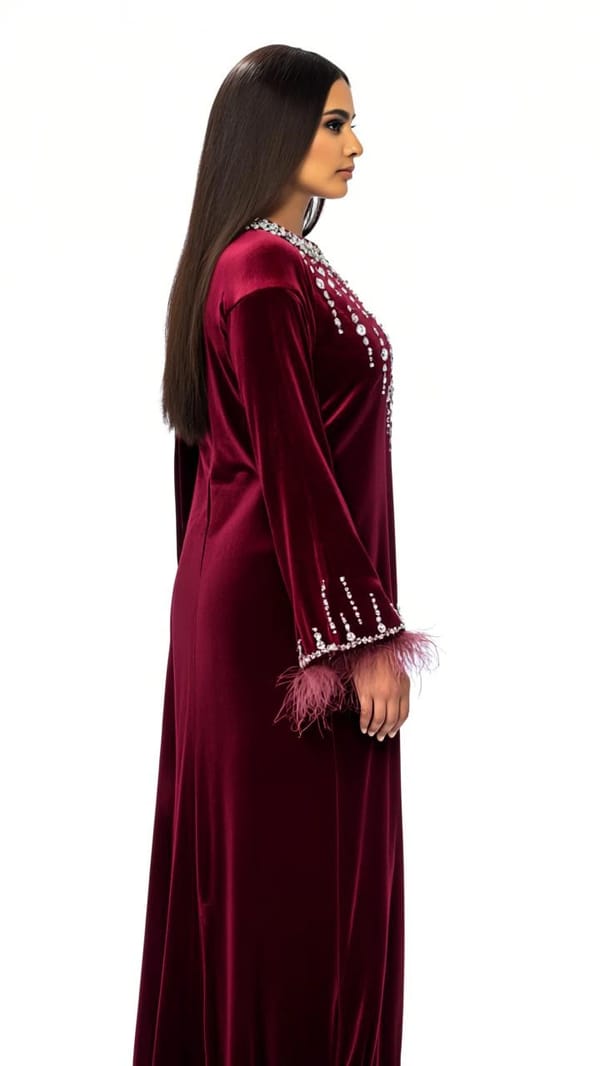 Velvet with Feather