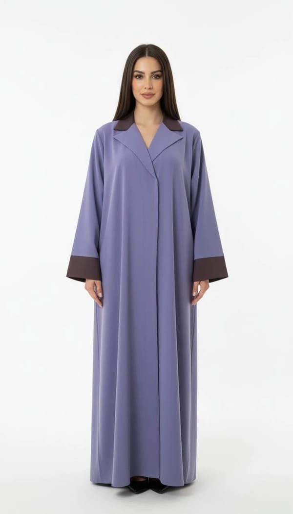 Lavender/Grapes Abaya