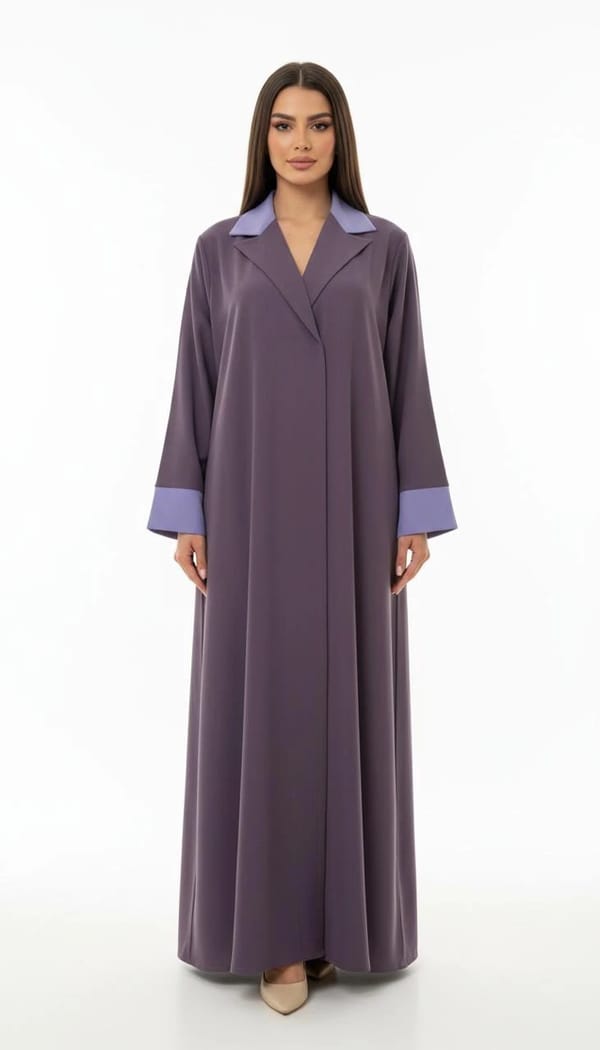Grapes/Lavender Abaya
