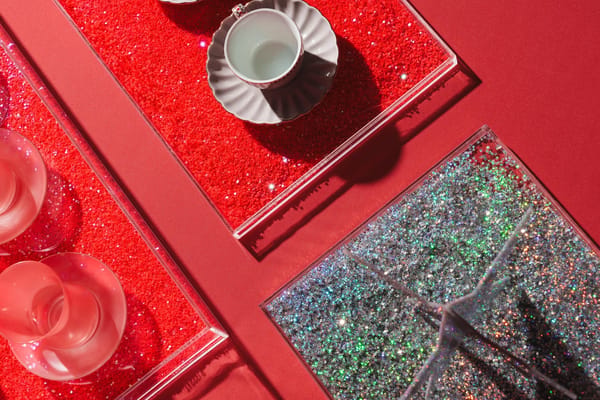 Silver Galaxy Tray