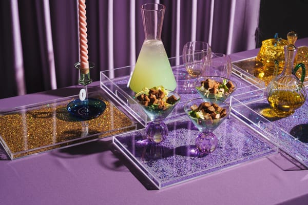 Purple Galaxy Tray