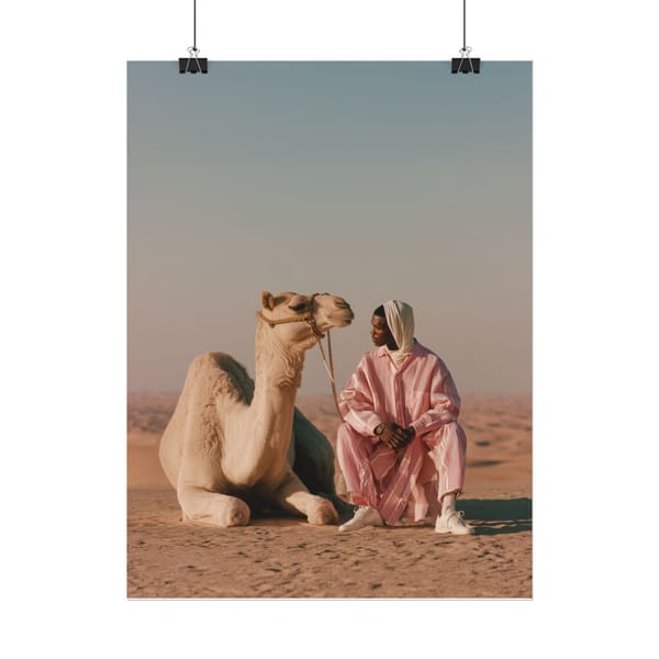 Montana Dunes - Dubai 80s Poster Series 40 x 50