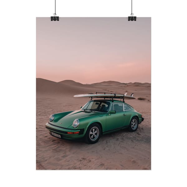 911 Oasis Waves - Dubai 80s Poster Series 50 x 70
