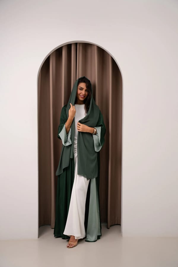 Layali emerald abaya