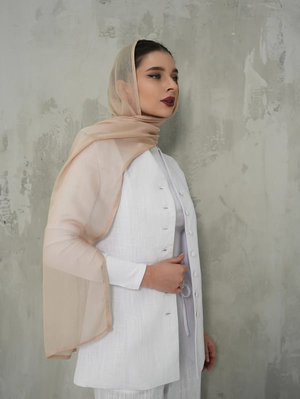 Leena linen set - Vest Only