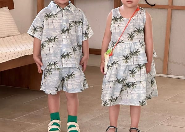 palm tree set