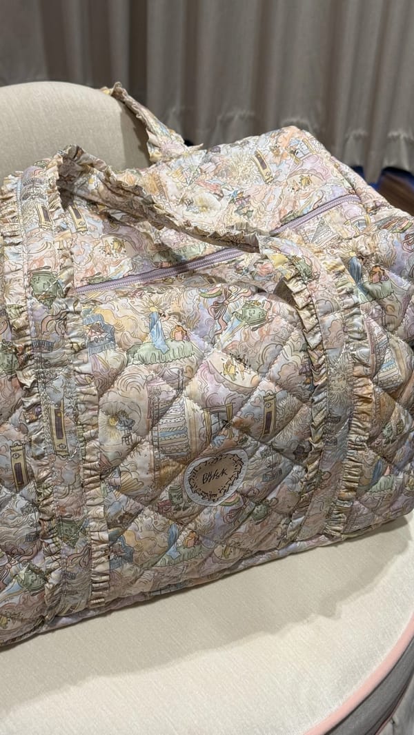 Fairytale duffle bag 🧚🏼‍♀️