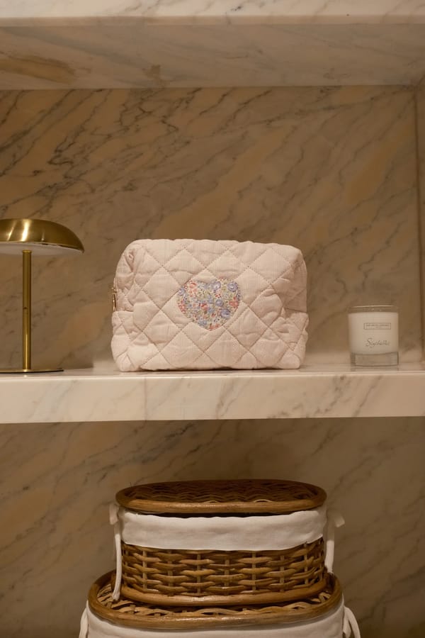 Garden Muse toiletries pouch 🌸🧼