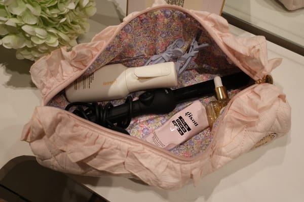 Garden Muse hair tool pouch  🌸