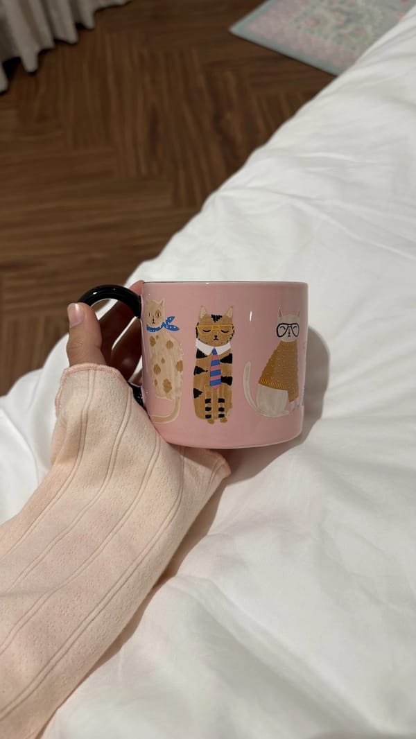 The catwalk mug🐈