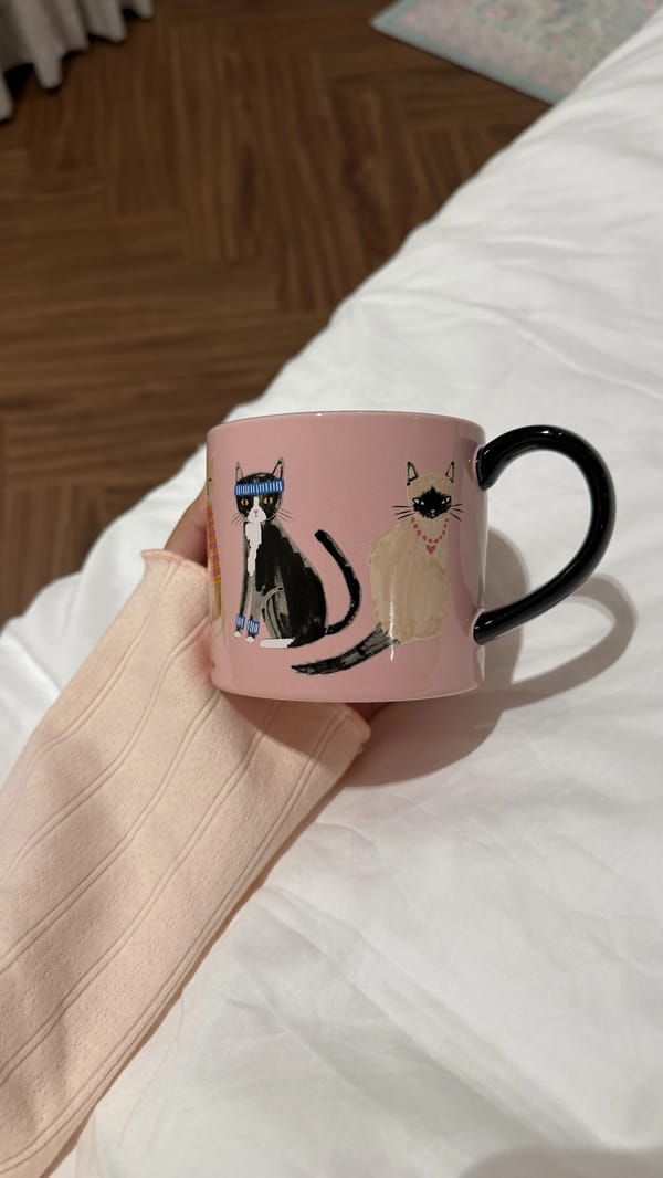 The catwalk mug🐈