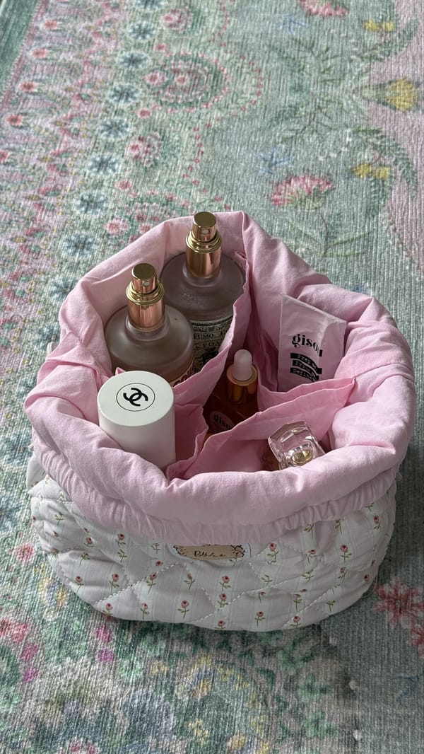 Rose blush organizer 🌸