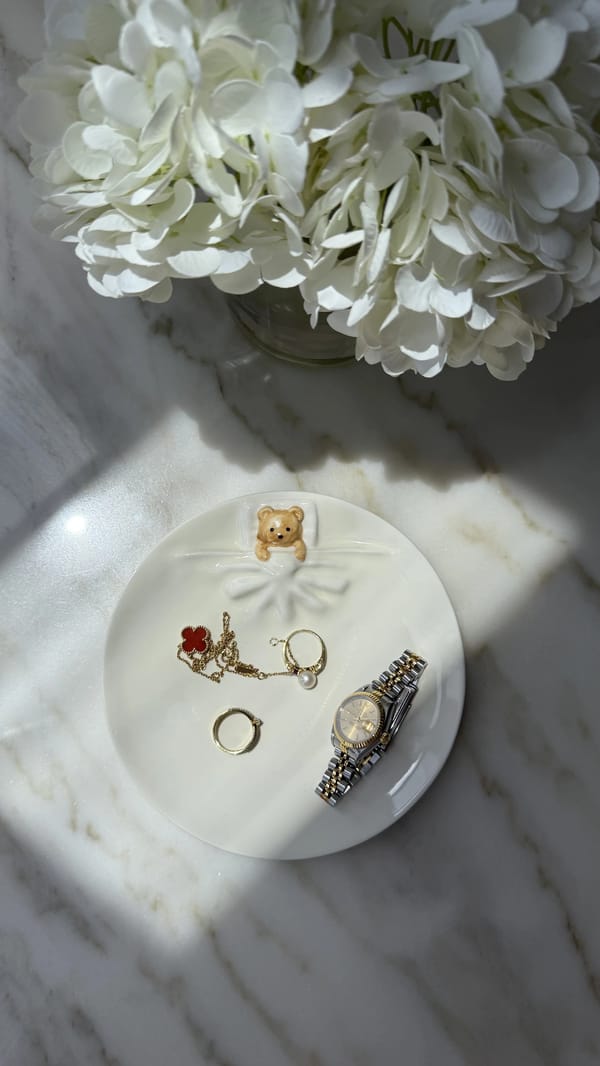 Teddy cloud dish 🧸☁️