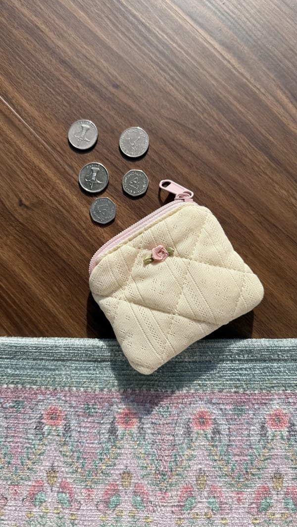 Daisy coins pouch 🌼