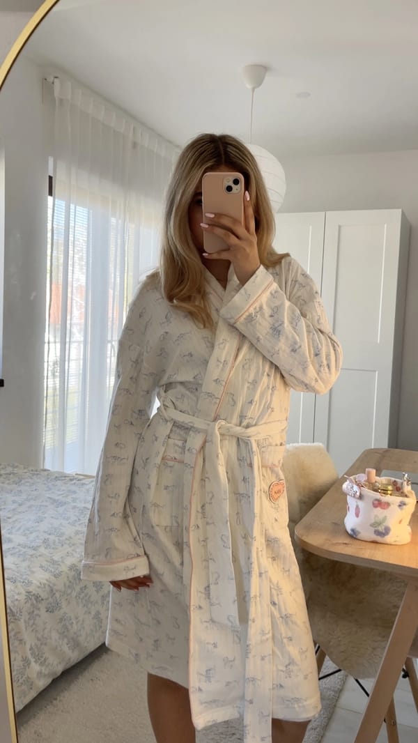 Purrfectly cozy Robe 🛁