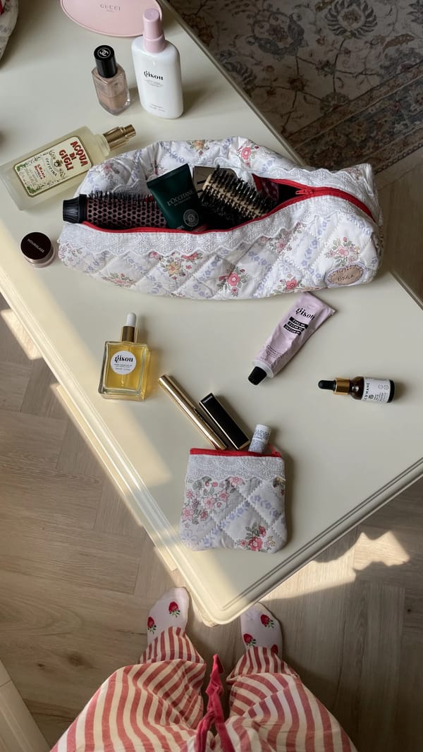 Hazel hair tool pouch 🍁