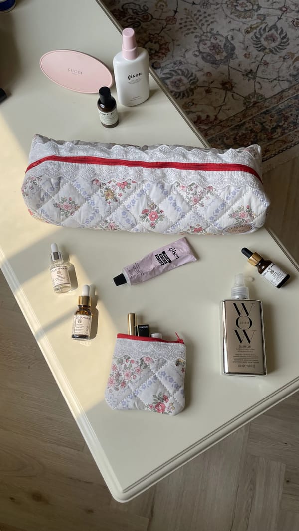 Hazel hair tool pouch 🍁