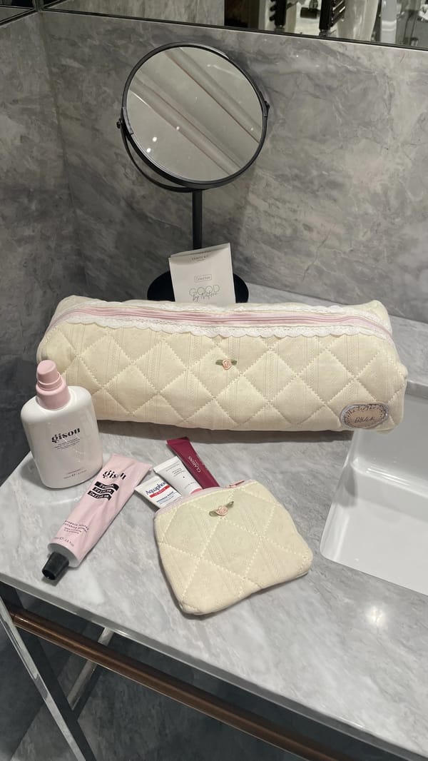 Daisy hair tools pouch 🌼