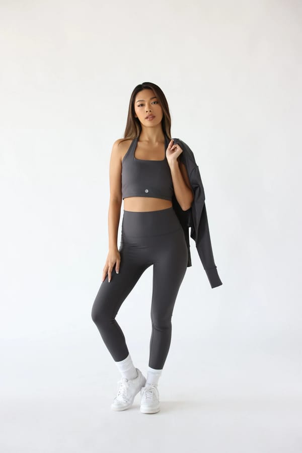 Paris long sleeve set grey