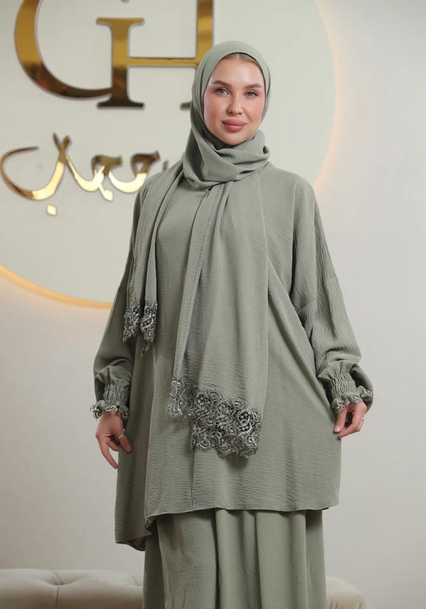 طقم صلاة تنورة زهى كولكشن