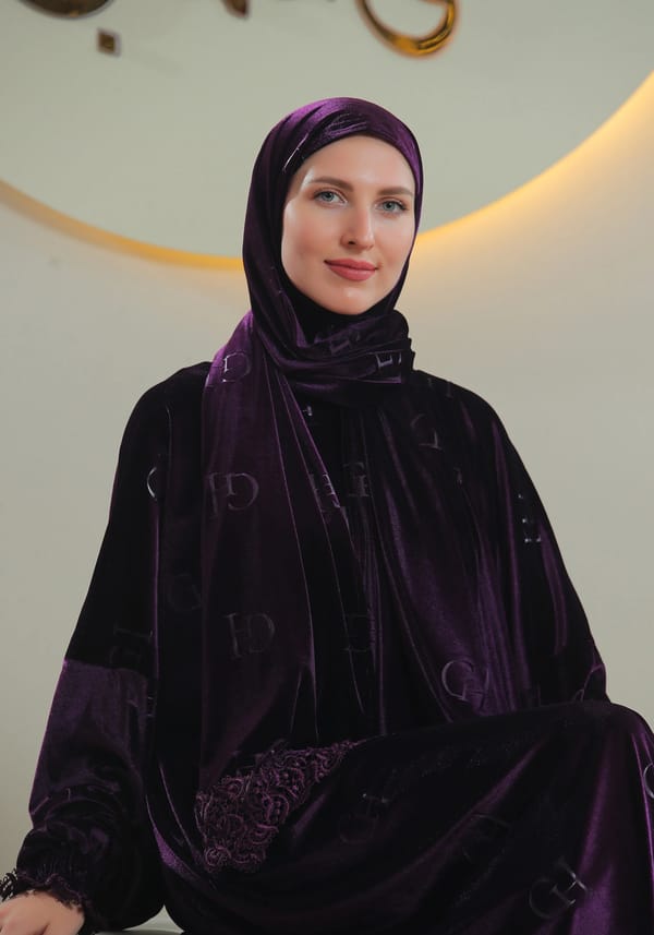 عباءة صلاة مخمل(شتوي)