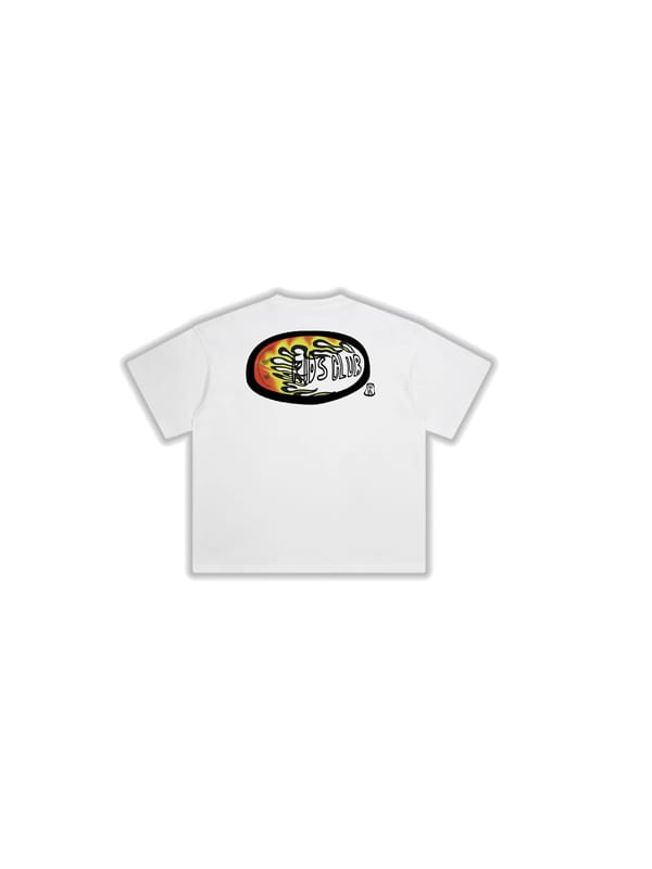 Flames classic oversized tee