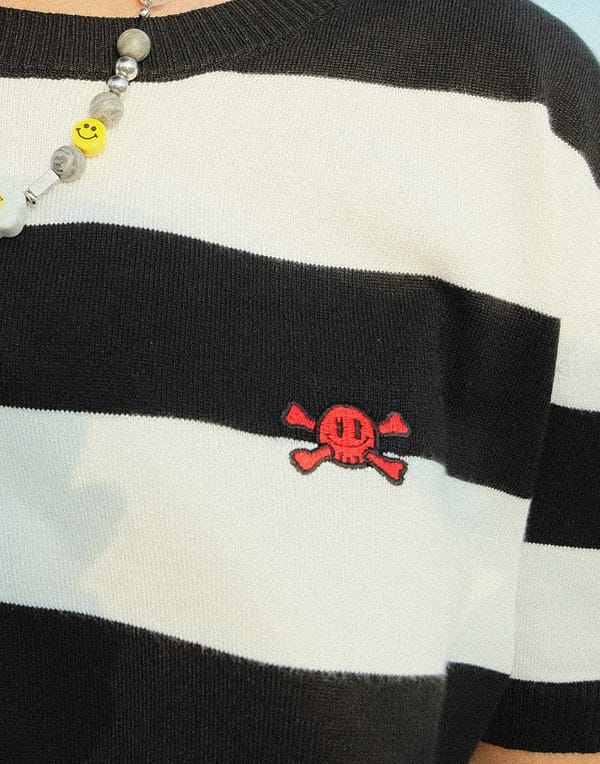 Pirate Striped Knitted Tee