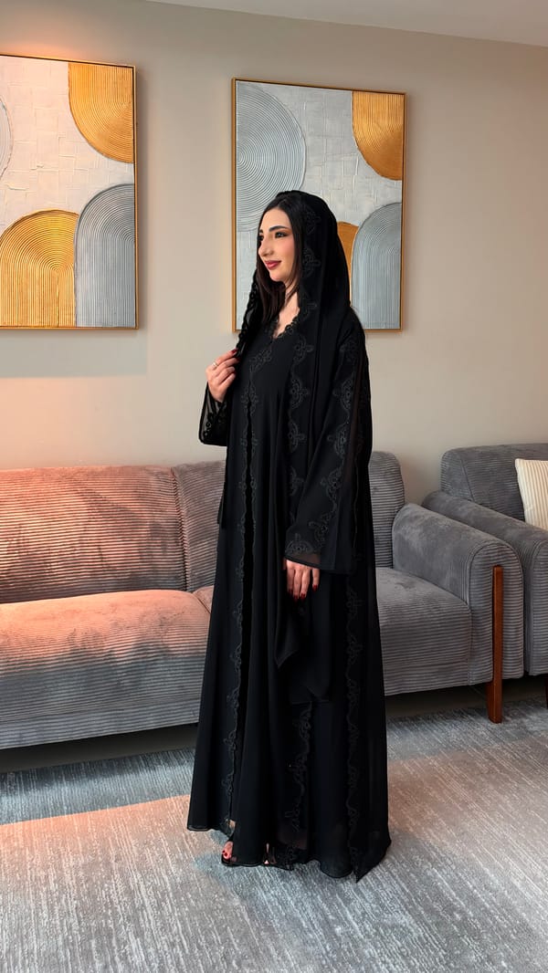 mysa abaya black