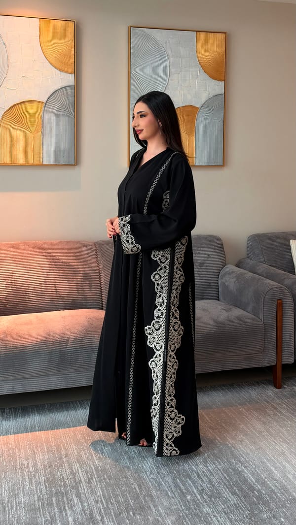 Arzq Abaya black