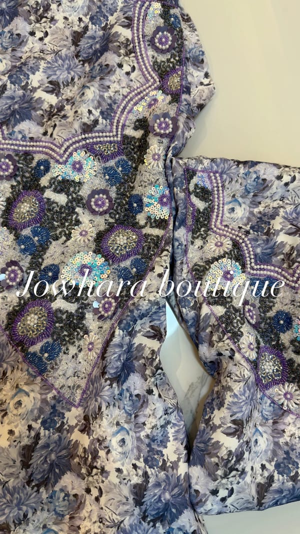 Mommy and daughter set purple