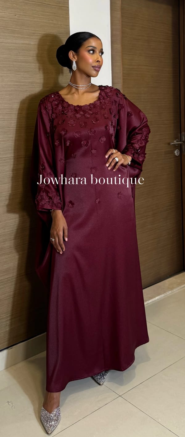 Daisy Set Maroon