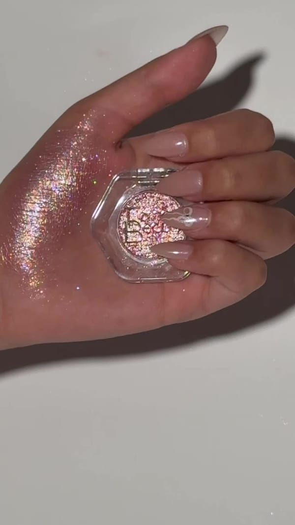diamond eye shadow