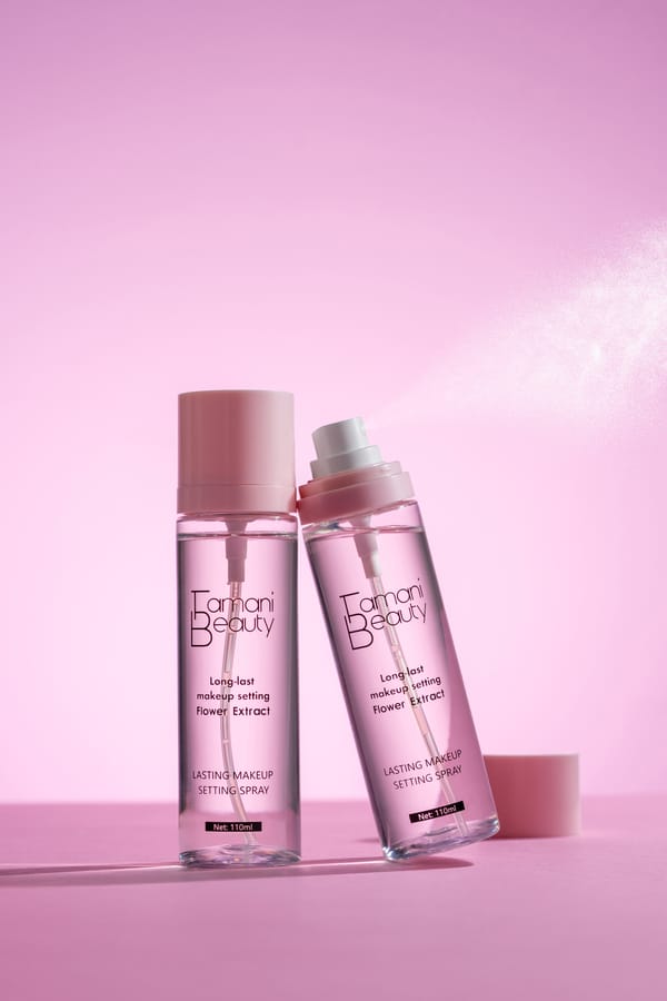 Makeup setting spray