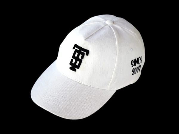 3D, ST Since 2004 Casual Cap – White
