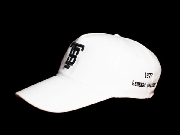 3D, ST Since 2004 Casual Cap – White