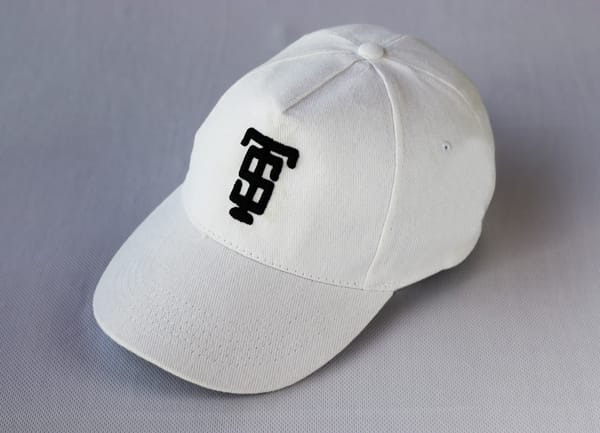 3D, ST ُST Edition White Casual Cap – White