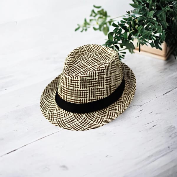 Classic ST Fedora Hat Edition Honey Cappuccino Daily Wear